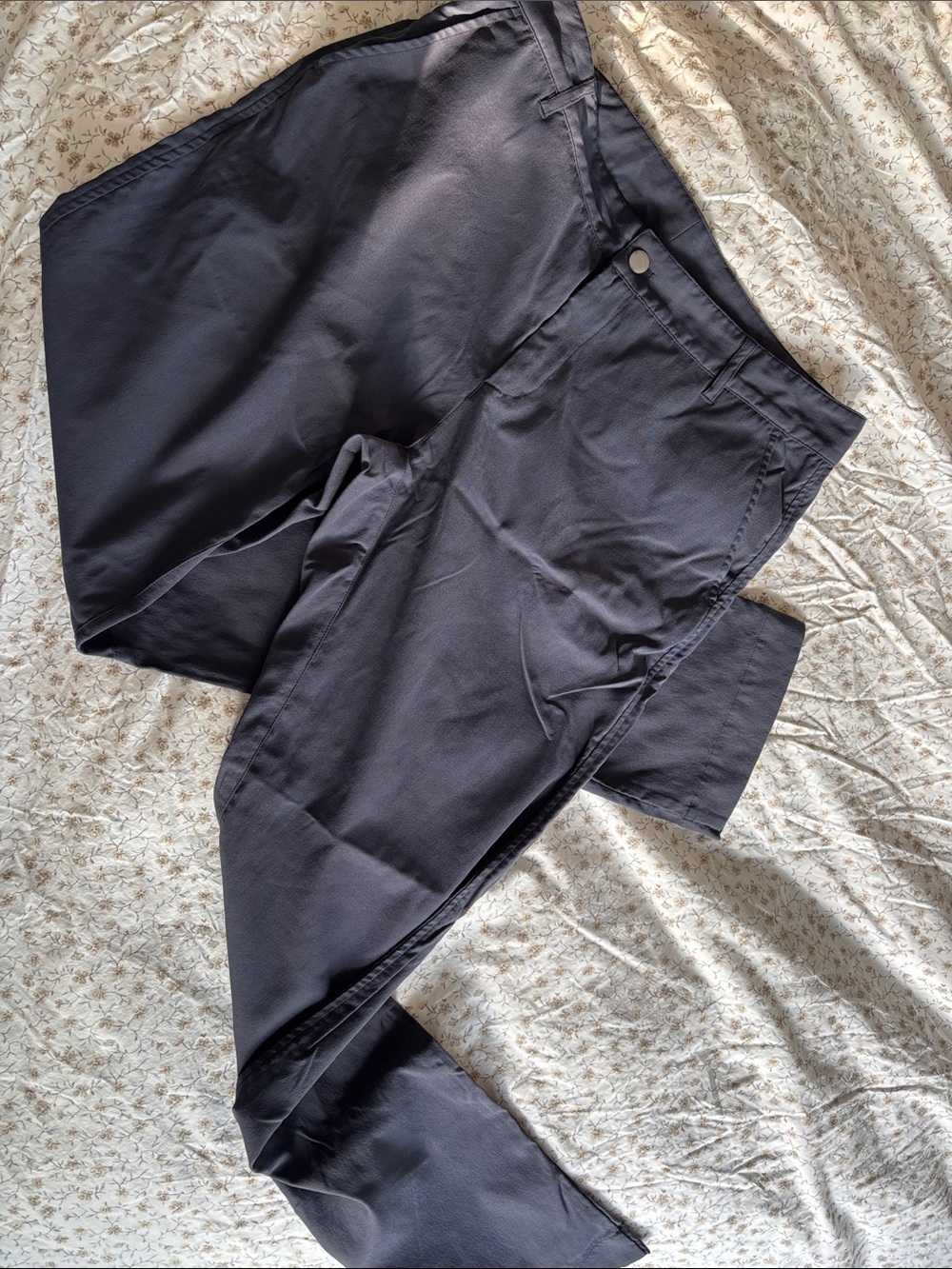 Outlier NYC Futurecloth Navy Straight Leg Pants
